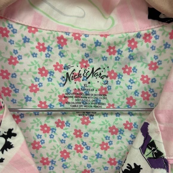 Nick & Nora Bunny Pajama Top - Picture 2 of 11